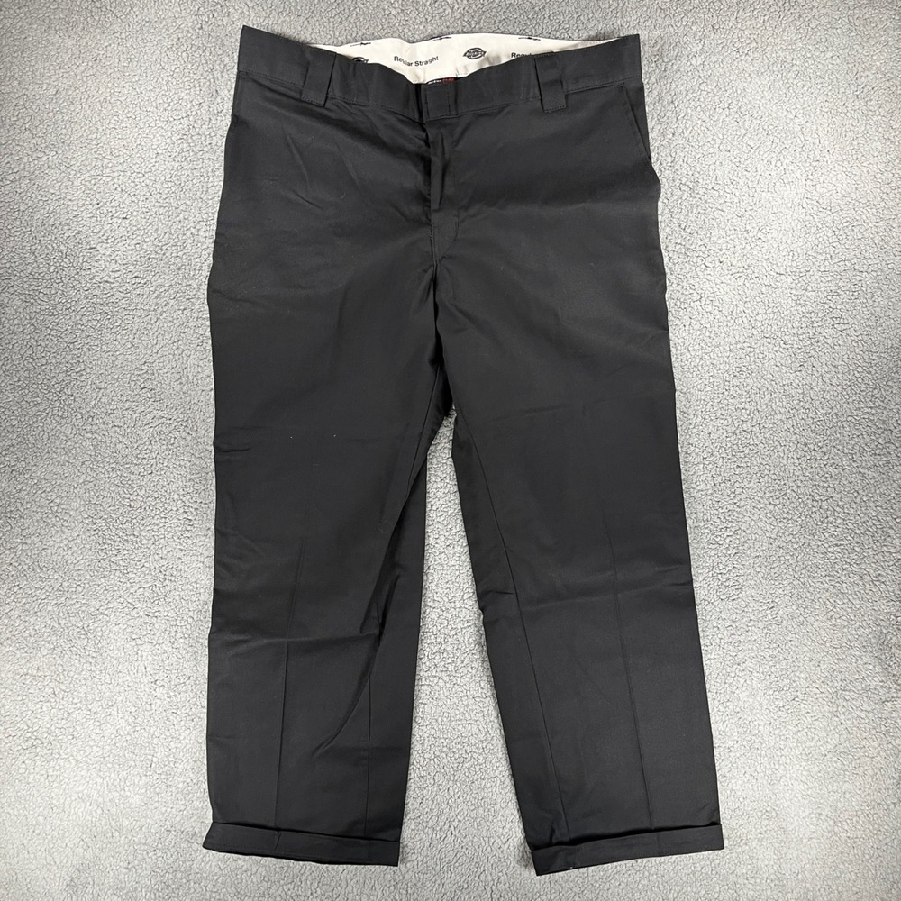 Dickies FLEX Regular Straight Leg Work Pants Mens 38x30 Black WP834BK